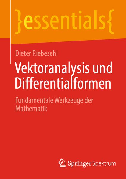 Produktbild: Vektoranalysis und Differentialformen