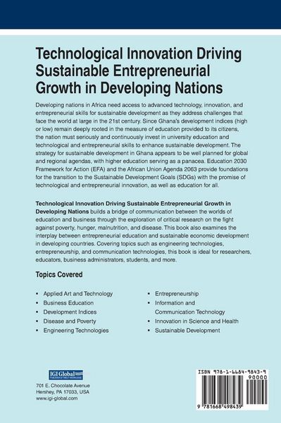 Produktbild: Technological Innovation Driving Sustainable Entrepreneurial Growth in Developing Nations