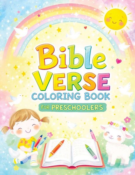 Produktbild: Bible Verse Coloring Book for Preschoolers