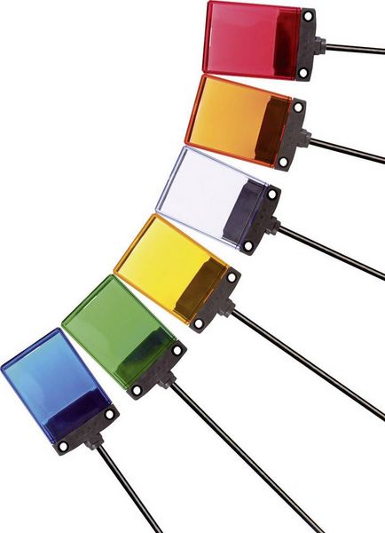 Produktbild: Idec Signalleuchte LED LH1D-H2HQ4C30Y LH1D-H2HQ4C30Y Gelb Dauerlicht 24 V/DC, 24 V/AC
