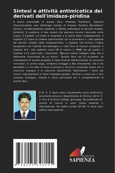 Produktbild: Sintesi e attivit&agrave; antimicotica dei derivati &iquest;&iquest;dell'imidazo-piridina