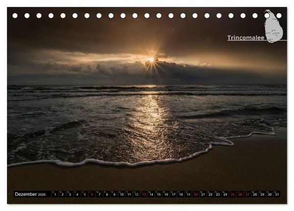Produktbild: Sri Lanka, eine Reise &uuml;ber die Insel der King Coconut (Tischkalender 2026 DIN A5 quer), CALVENDO Monatskalender