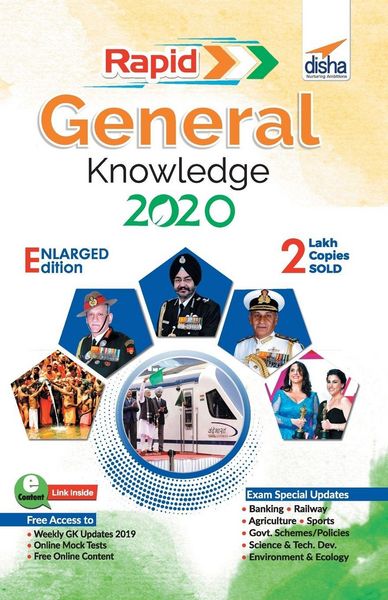 Produktbild: Disha's Rapid General Knowledge 2020 for Competitive Exams 2nd Edition