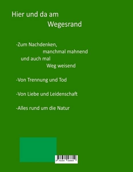 Produktbild: Hier und da am Wegesrand