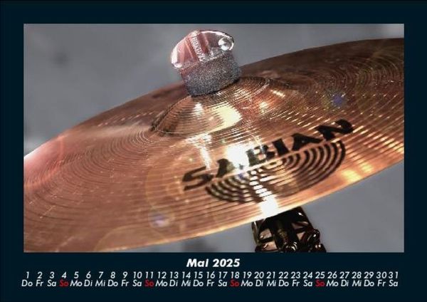 Produktbild: Musik 2025 Fotokalender DIN A5