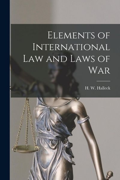Produktbild: Elements of International law and Laws of War