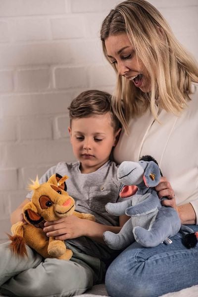 Produktbild: Steiff 024665 - Soft Cuddly Friends Disney Originals Simba, L&ouml;we, beige/braun, 26cm