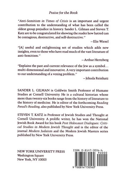 Produktbild: Anti-Semitism in Times of Crisis