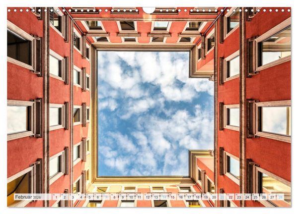Produktbild: Italienisches Stadtgefl&uuml;ster, Rom - Mailand - Florenz (Wandkalender 2026 DIN A3 quer), CALVENDO Monatskalender