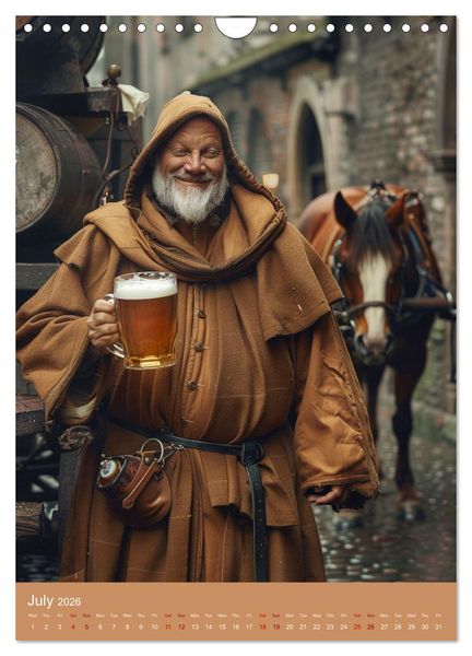 Produktbild: Prost German Beer (Wall Calendar 2026 DIN A4 portrait), CALVENDO 12 Month Wall Calendar