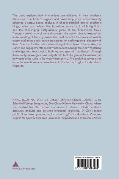 Produktbild: Interactions in New Academic Discourses