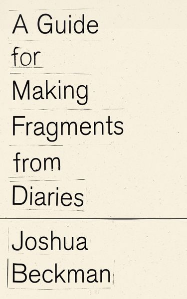 Produktbild: A Guide for Making Fragments from Diaries