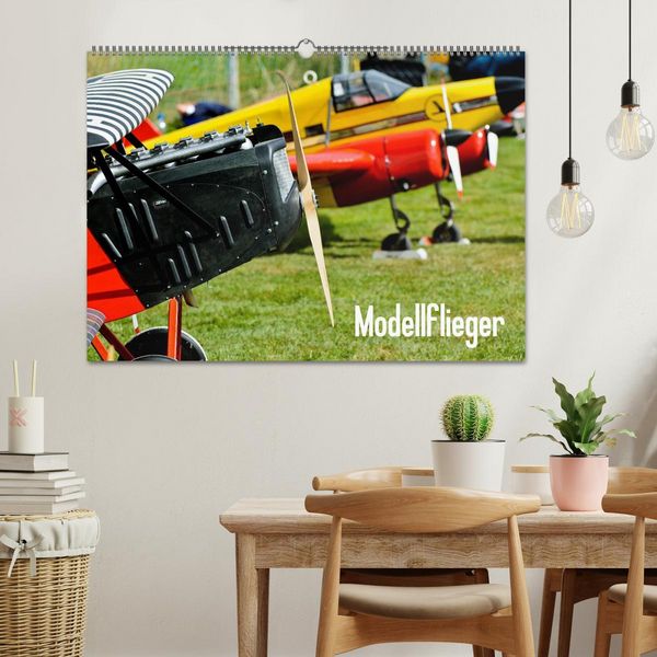 Produktbild: Modellflieger (Wandkalender 2026 DIN A2 quer), CALVENDO Monatskalender