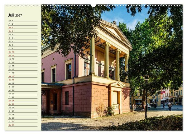 Produktbild: Weimar - Mit Plan durch das Jahr (hochwertiger Premium Wandkalender 2027 DIN A2 quer), Kunstdruck in Hochglanz