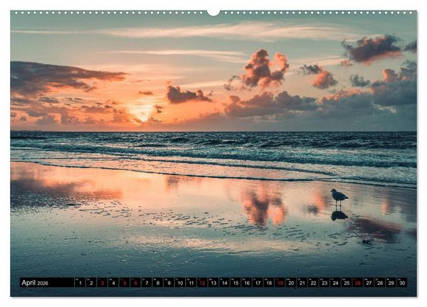 Produktbild: Mein Jahr auf Norderney (Wandkalender 2026 DIN A2 quer), CALVENDO Monatskalender