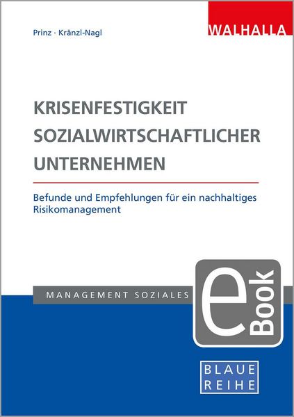 Produktbild: Krisenfestigkeit sozialwirtschaftlicher Unternehmen