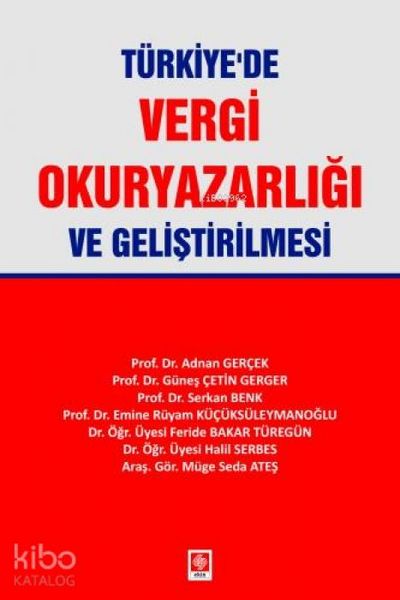 Produktbild: T&uuml;rkiyede Vergi Okuryazarligi ve Gelistirilmesi