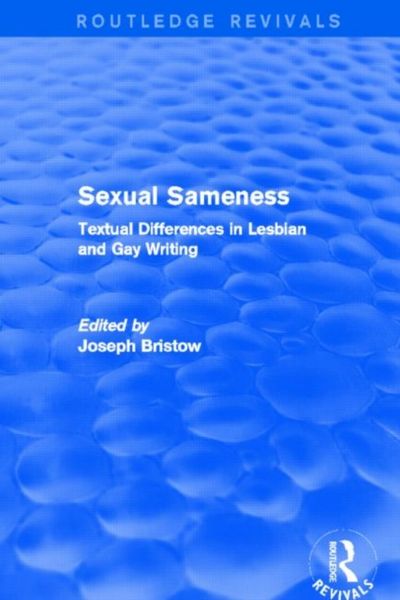 Produktbild: Sexual Sameness (Routledge Revivals)