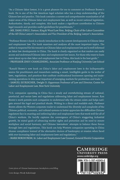 Produktbild: Understanding Labor and Employment Law in China