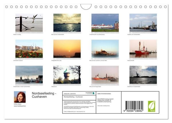 Produktbild: Nordseefeeling - Cuxhaven (Wandkalender 2027 DIN A4 quer), CALVENDO Monatskalender
