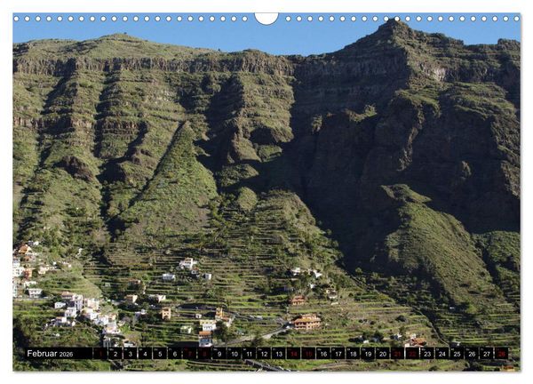 Produktbild: La Gomera - Ansichten und Aussichten (Wandkalender 2026 DIN A3 quer), CALVENDO Monatskalender