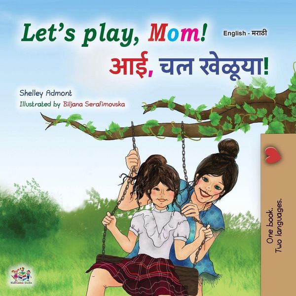 Produktbild: Let's play, Mom! (English Marathi children's book)
