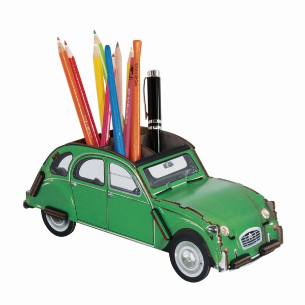 Werkhaus Stiftebox 2CV Ente grün