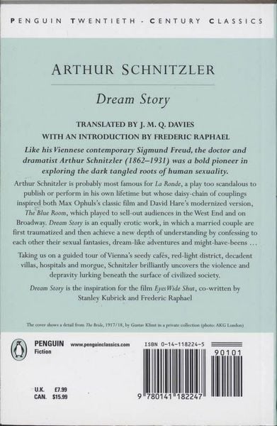 Produktbild: Schnitzler, A: Dream Story