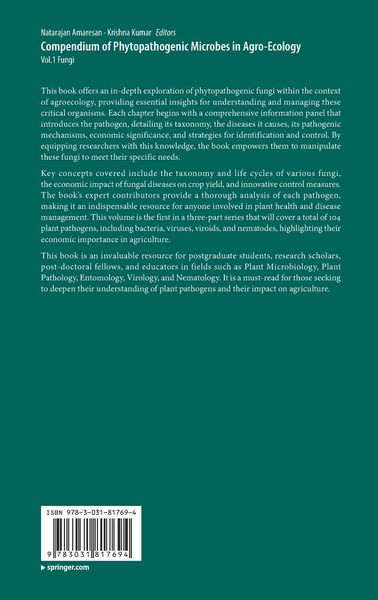Produktbild: Compendium of Phytopathogenic Microbes in Agro-Ecology&nbsp;