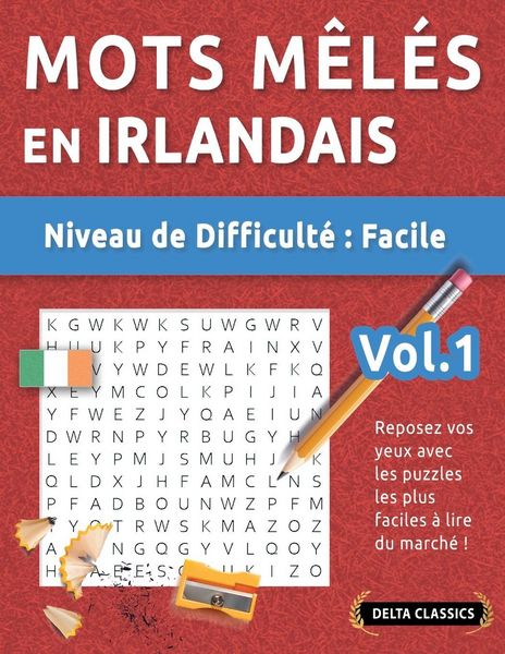 Produktbild: MOTS M&Ecirc;L&Eacute;S EN IRLANDAIS - NIVEAU DE DIFFICULT&Eacute;