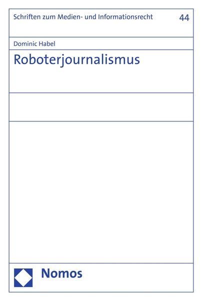 Produktbild: Roboterjournalismus