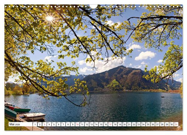 Produktbild: Der Zeller See im sch&ouml;nen Salzburger Land (Wandkalender 2026 DIN A3 quer), CALVENDO Monatskalender