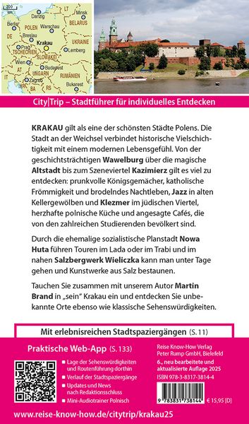 Produktbild: Reise Know-How CityTrip Krakau