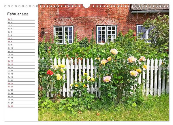 Produktbild: Hallig Hooge - Romantik Pur (Wandkalender 2026 DIN A3 quer), CALVENDO Monatskalender
