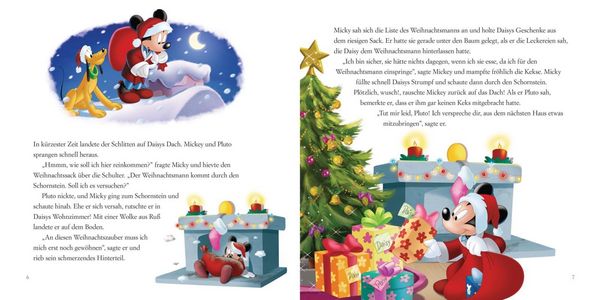 Produktbild: Disney Vorlesebuch: Weihnachtliche 5-Minuten-Geschichten