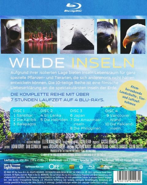Produktbild: Wilde Inseln Box [4 BRs]