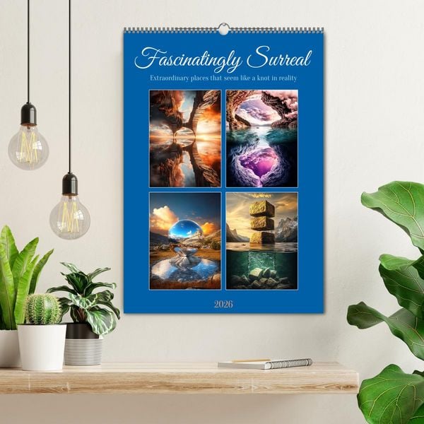 Produktbild: Fascinatingly Surreal (Wall Calendar 2026 DIN A2 portrait), CALVENDO 12 Month Wall Calendar