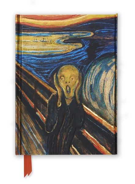 Edvard Munch: The Scream (Foiled Journal), Gebundene Ausgabe von Flame Tree Publishing, Brown Trout-Auslieferer Flechsig, 978-1-78361-344-1