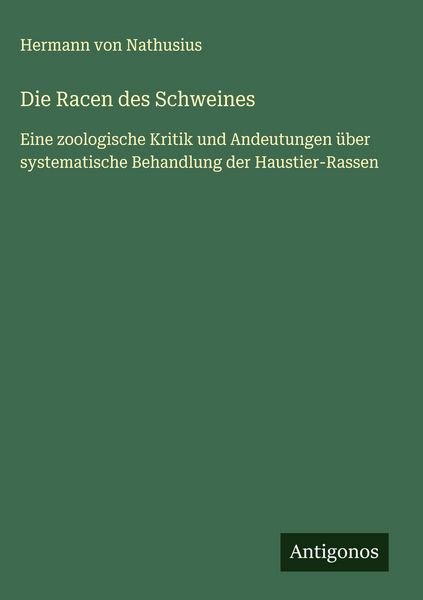 Produktbild: Die Racen des Schweines