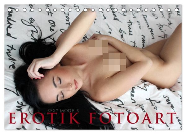 Produktbild: Erotik Fotoart Sexy Models (Tischkalender 2026 DIN A5 quer), CALVENDO Monatskalender