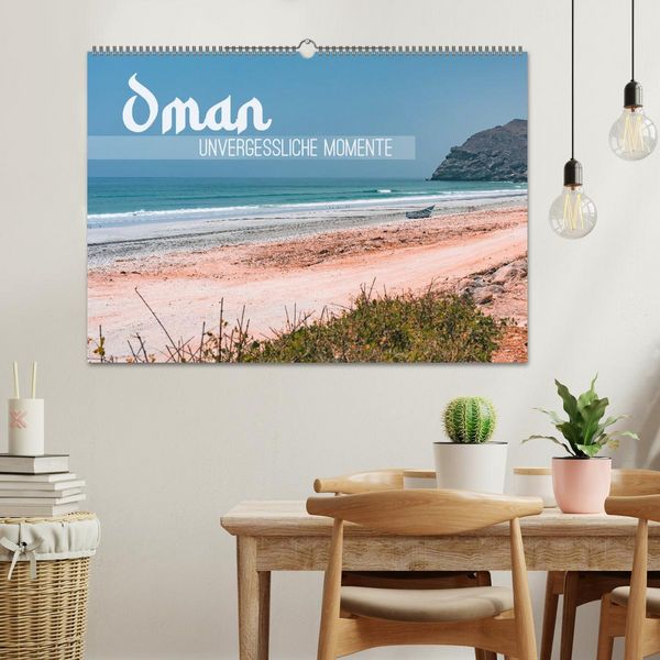 Produktbild: Oman - Unvergessliche Momente (Wandkalender 2026 DIN A2 quer), CALVENDO Monatskalender