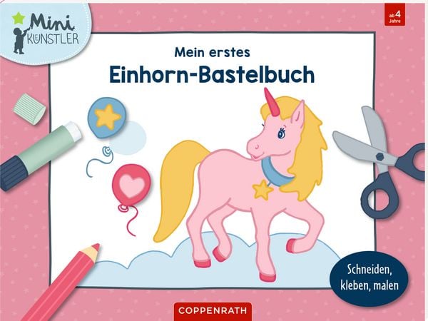Produktbild: Mein erstes Einhorn-Bastelbuch