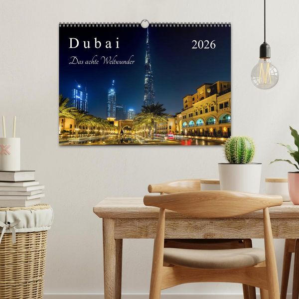 Produktbild: Dubai - Das achte Weltwunder (Wandkalender 2026 DIN A3 quer), CALVENDO Monatskalender