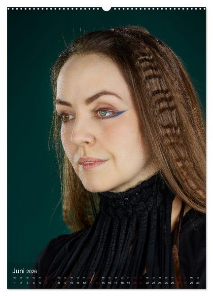Produktbild: beauty faces - fotografien von michael allmaier (Wandkalender 2026 DIN A2 hoch), CALVENDO Monatskalender