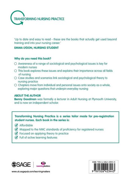 Produktbild: Psychology and Sociology in Nursing