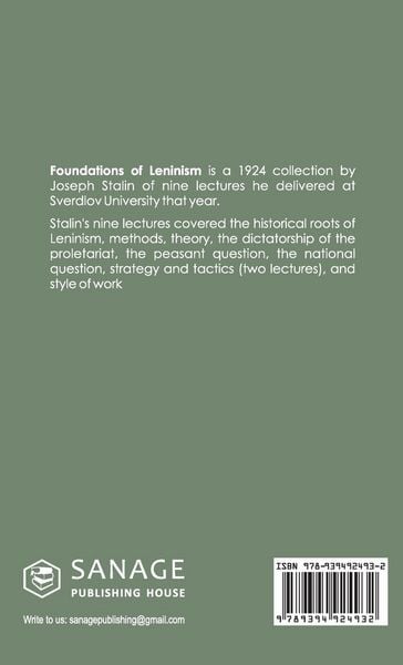 Produktbild: The Foundations of Leninism