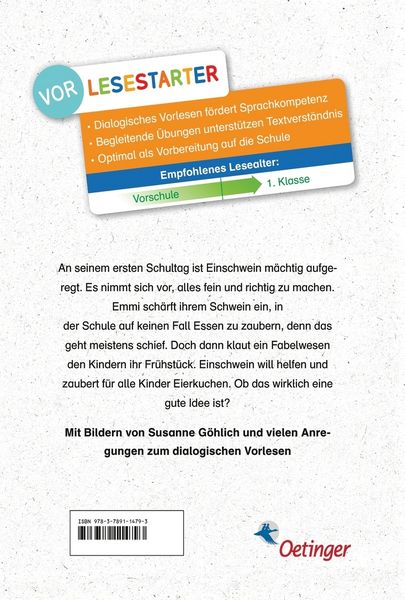 Produktbild: Emmi & Einschwein. Schulstart mit Eierkuchen