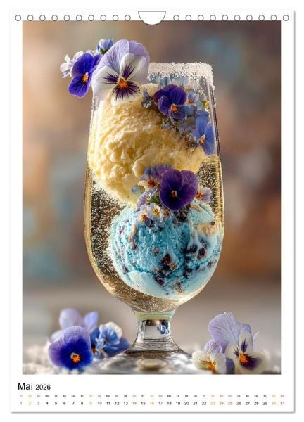Produktbild: Lecker Eis (Wandkalender 2026 DIN A4 hoch), CALVENDO Monatskalender