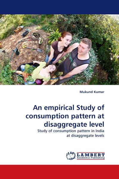 Produktbild: An empirical Study of consumption pattern at disaggregate level