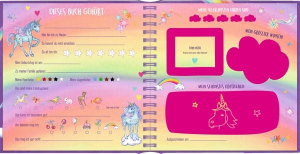 Produktbild: Kritzel-Kr.Freundebuch: Einhorn-Paradies - Meine Freund.&Fr.